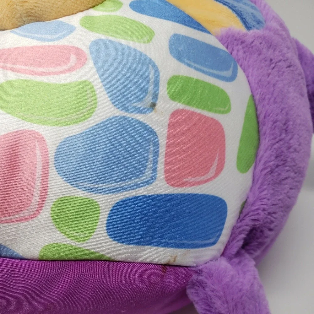 Mushabelly Grumble Purple Sloth with‎ Huggable squeaky noise New With Tags Read